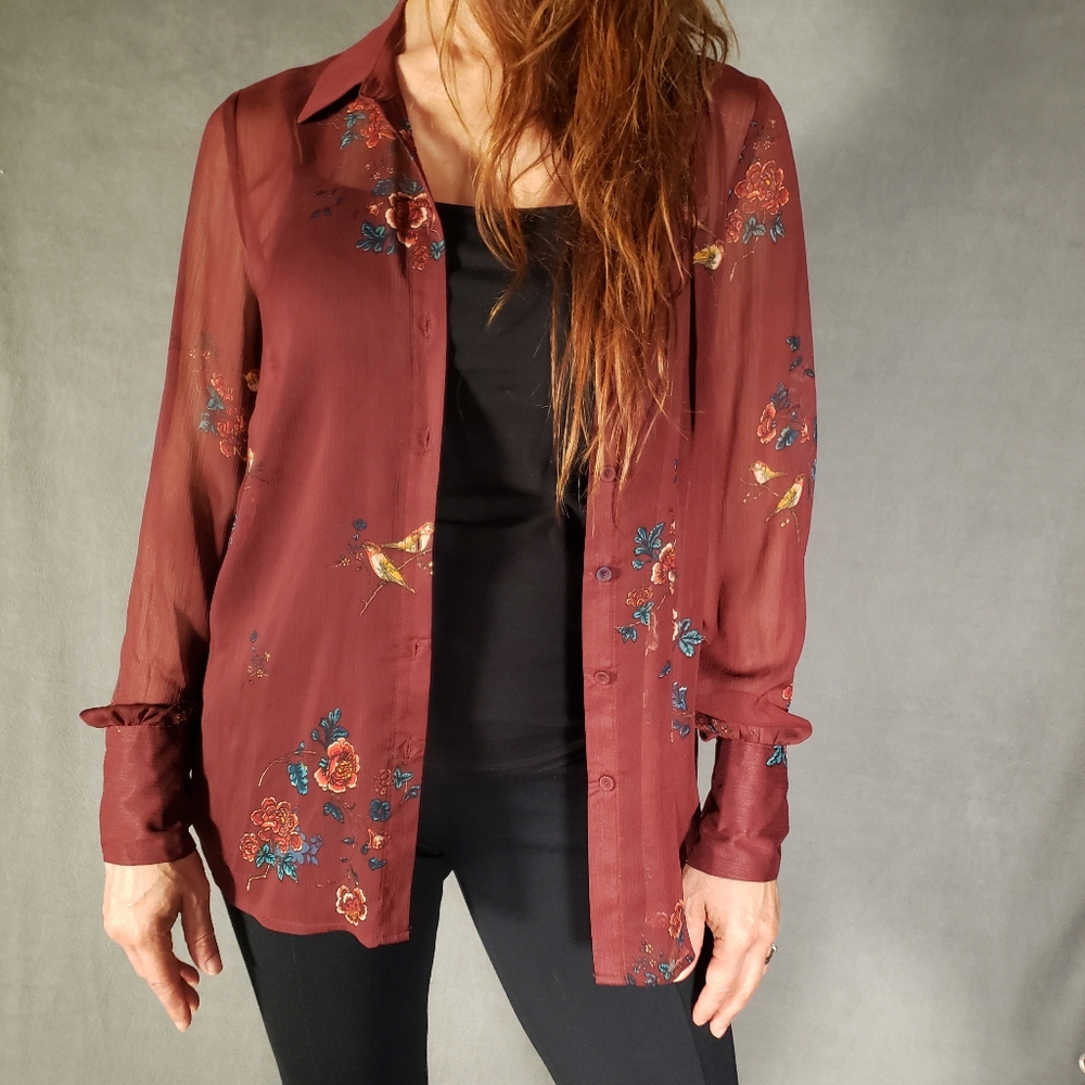 DR2 long sleeves blouse